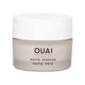 OUAI Matte Hair Pomade - Styling Paste for Moldable Hold Texture Separation & Frizz Control - Leaves Matte Finish for Cool Yet Casual Hair - Paraben Free Hair Styling Products (1.7 Oz)
