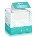 Ditoi Face Towels 10"×12" Disposable Face Towel Face Towelettes XL Ultra Soft Makeup Remover Dry Wipes Thick Face Towel for Sensitive Skin 50 Count (1 Pack)