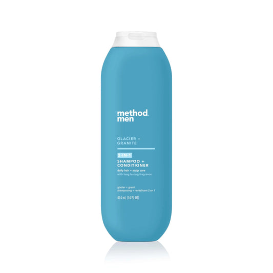 Method Men 2-in-1 Shampoo + Conditioner Glacier + Granite 14 oz