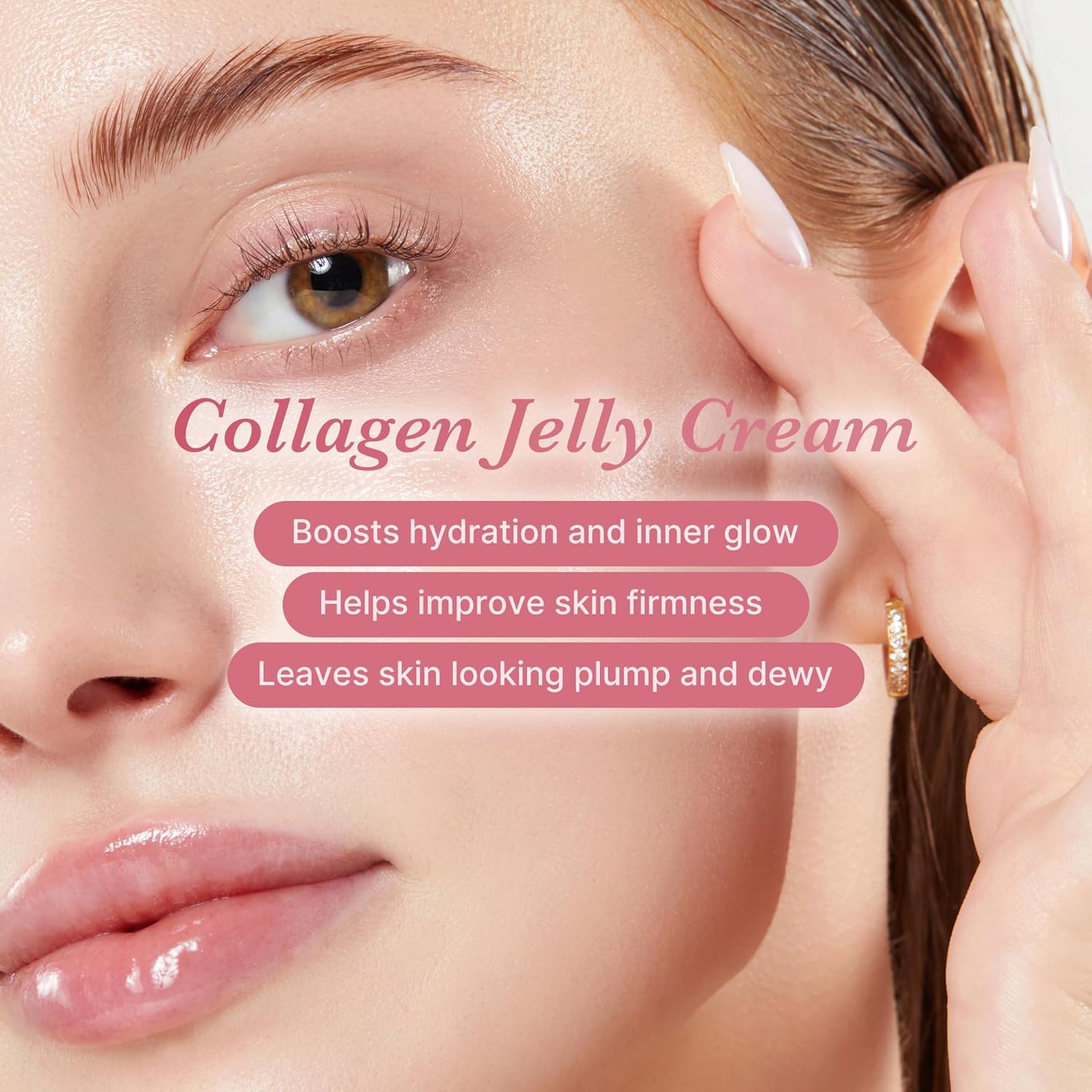 PlumpGlow Daily Collagen Jelly Cream